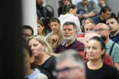 ZADAR - 05.05.2026 - Predavanje Korada Korlevića održano u prostoru Odjela za mlade Gradske knjižnice Grada Zadra