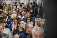 ZADAR - 05.05.2026 - Predavanje Korada Korlevića održano u prostoru Odjela za mlade Gradske knjižnice Grada Zadra