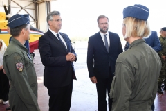 Banožić i Hranj s Plenkovićem i Božinovićem u obilasku 855. PPE u Zemuniku