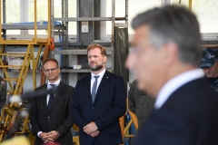 Banožić i Hranj s Plenkovićem i Božinovićem u obilasku 855. PPE u Zemuniku