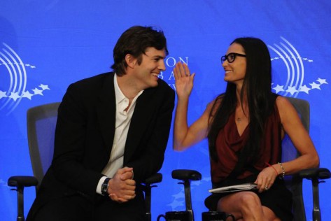 Ashton Kutcer i Demi Moore (Foto: PIXSELL)