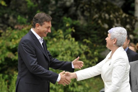Borut Pahor i Jadranka Kosor (Foto: PIXSELL)