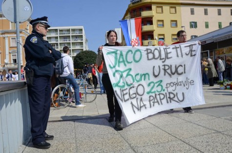 Prosvjed protiv Vlade Foto: Franko Pavić