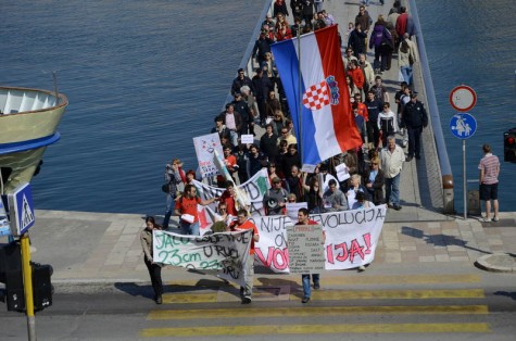 Prosvjed protiv Vlade Foto: Franko Pavić