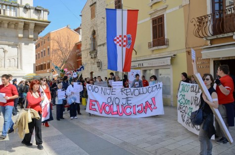 Prosvjed protiv Vlade Foto: Franko Pavić