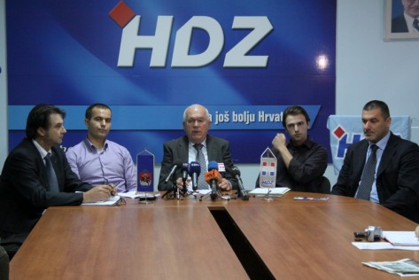 Tiskovna HDZ (Foto: Ivan Katalinić)