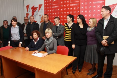 Stožer SDP-a (Foto: Ivan Katalinić)