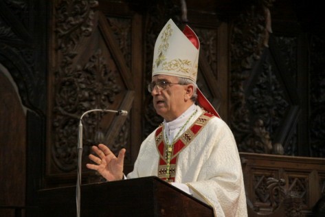 Svi Sveti misa Sv. Stošija, Mons. Želimir Puljić (Foto: Ivan Katalinić)