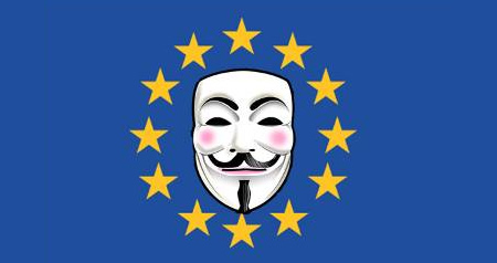 Ilustracija EU rat Internetu