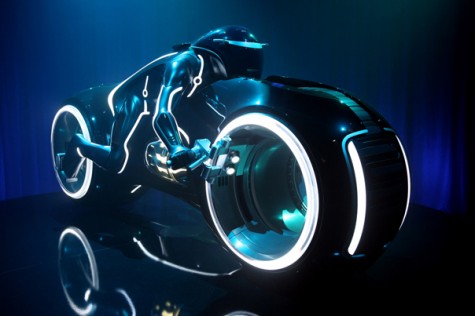 Ilustracija: Tron cycle