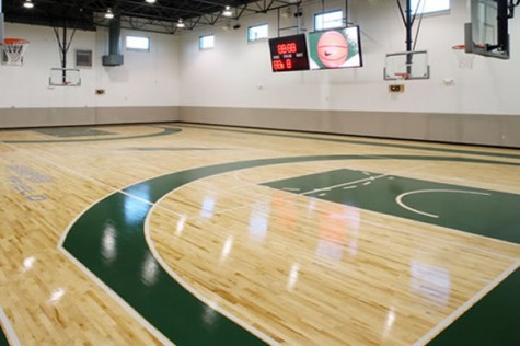 Ilustracija: košarkaški teren