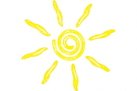 Ilustracija: logo sunce