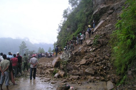 Ilustracija: Odron zemlje