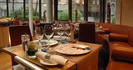 Ilustracija restoran