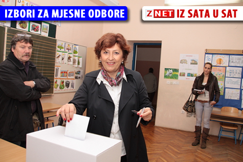 Izbori 2010 - Glasanje u MO Poluotok - Vesna Sabolić (Foto: Ivan Katalinić)