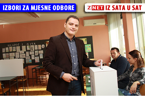 Izbori 2010 - MO Višnjik - Darko Kasap (Foto: Ivan Katalinić)
