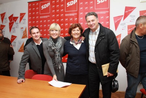 Izborni stožer SDP-a (Foto: Ivan Katalinić)