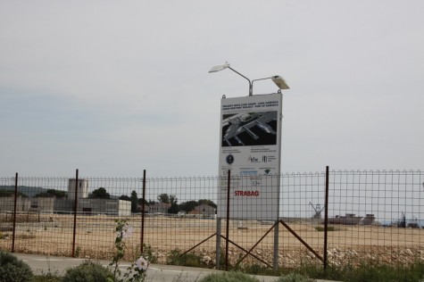 Izgradnja luke Gaženica (Foto: Ivan Katalinić)