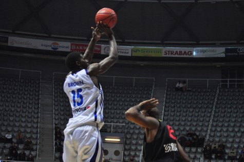 KK Zadar-KK Oostende; Brown (foto: Z NET/ Žeminea Čotrić) KK Zadar-KK Oostende; Brown (foto: Z NET/ Žeminea Čotrić)