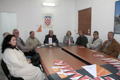 Kampanja HNS-a i SDP-a za mjesne odbore Brodarica i Plovanija (Foto: Ivan Katalinić)