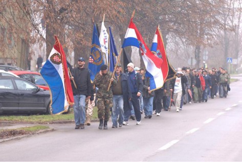 Kolona sjećanja Vukovar (Foto: PIXSELL)