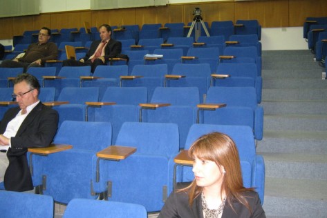 Poluprazno gradsko vijeće (Foto: Mario Nakič)