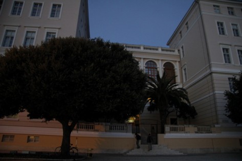 Sveučilište Zadar noću (foto: Žeminea Čotrić)