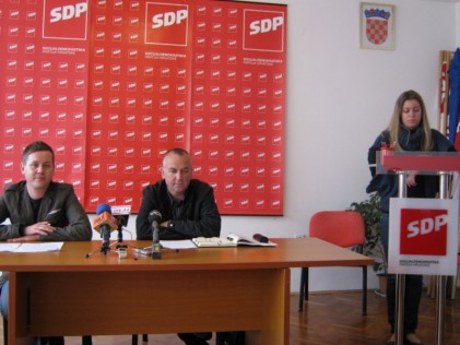 Tiskovna konferencija SDP-a Biograd (Foto: Iva Lauš)