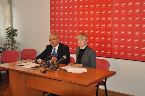 Tiskovna konferencija SDP-a (foto: Z NET/ Žeminea Čotrić)