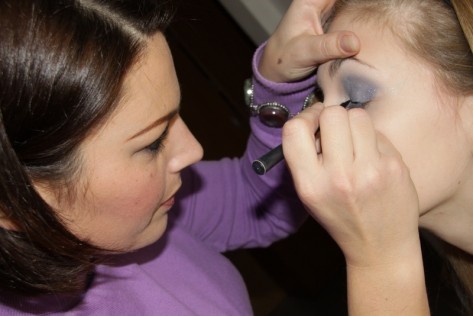 Vizažistica (Foto: Ivan Katalinić)