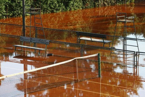 Voda poplavila terene Mladosti (Foto: PIXSELL)