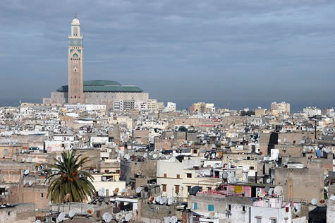 Ilustracija: Casablanca (foto: Wikimedia)