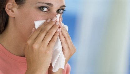 kihanje alergija prehlada