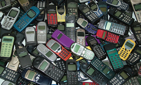 Ilustracija: mobilni telefoni