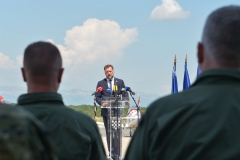 U vojarni 'Pukovnik Mirko Vukušić' u Zemuniku, u ponedjeljak 16. svibnja 2022. godine održana je prezentacija programa i predstavljanje novih članova akrobatske grupe Hrvatskog ratnog zrakoplovstva 'Krila Oluje'| Foto: MORH/ F. Klen