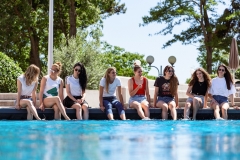 14.06.2021 ZadarZadar- Odbojkasice u setnji Zadrom. Photo: Marko Dimic/PIXSELL