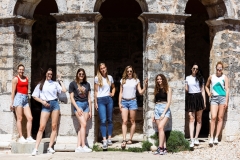 14.06.2021 ZadarZadar- Odbojkasice u setnji Zadrom. Photo: Marko Dimic/PIXSELL